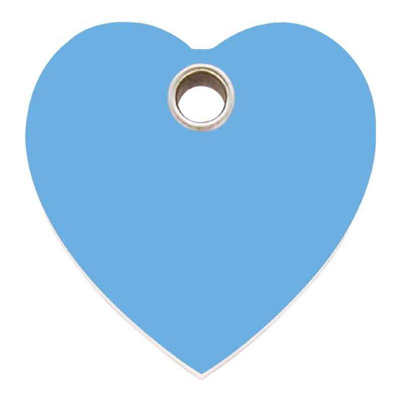 Médaille Coeur bleu pour chien