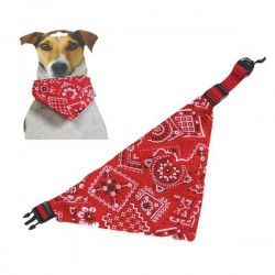 Collier Bandana rouge pour chien