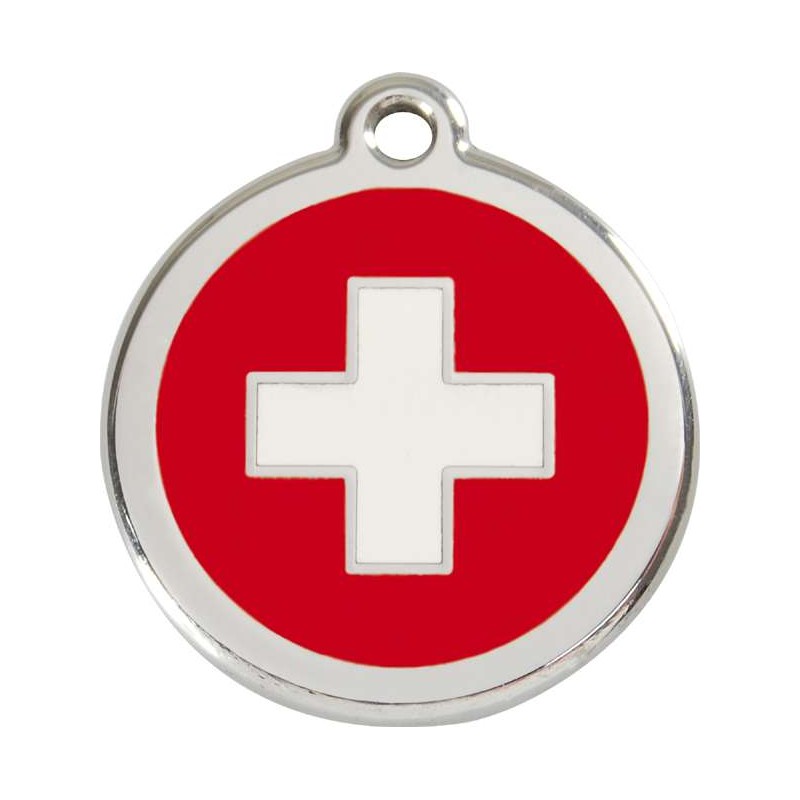 Médaille Drapeau Suisse pour chien
