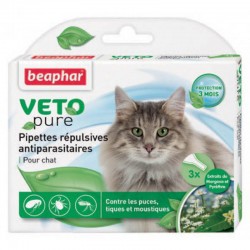 Pipettes insectifuges Beaphar pour chat et chaton