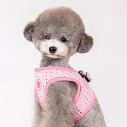 Harnais veste Pinka Mila rose pour chien