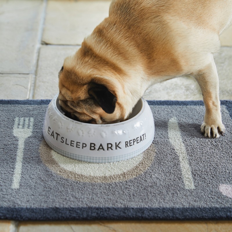 Tapis "Lunch Time" pour chien