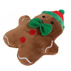 Jouet Petit biscuit de Noël en peluche pour chien